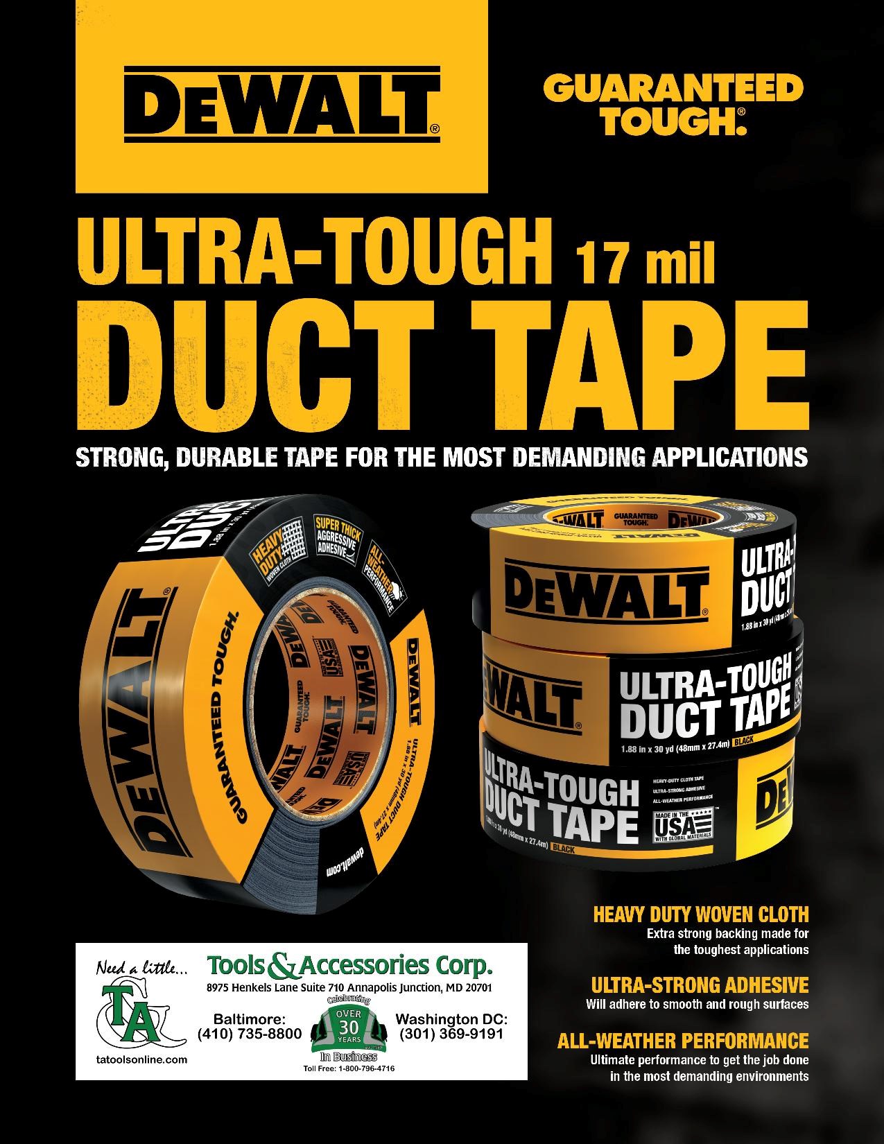 DeWalt Ultra-Tough Duct Tape