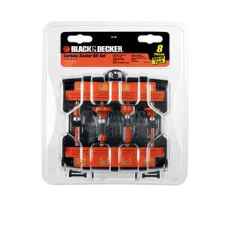 black decker 76 382 8 piece carbide router bit set