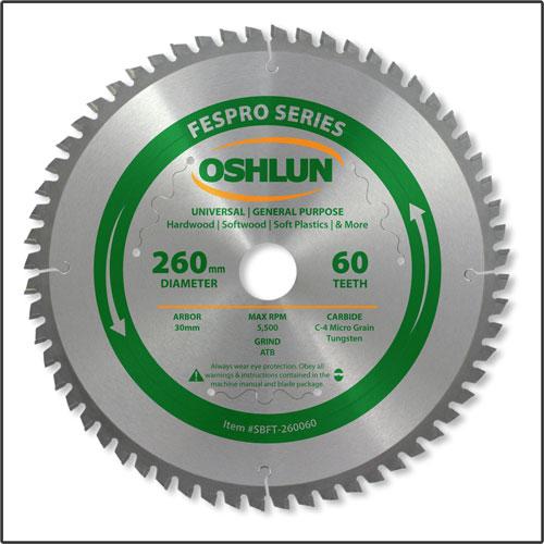 Oshlun SBW-034024 3-3/8-Inch 24T General Purpose Circular Saw Blade 3 Pack 